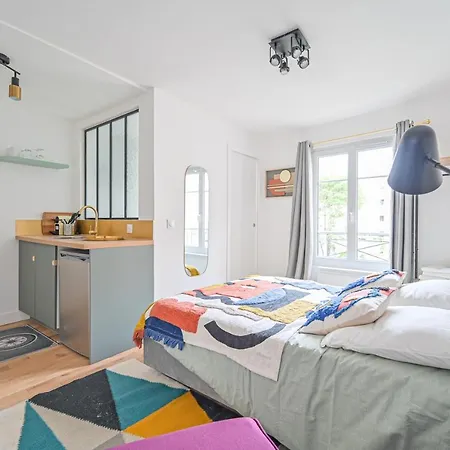 Apartment Studio Parisien - Quai Valmy